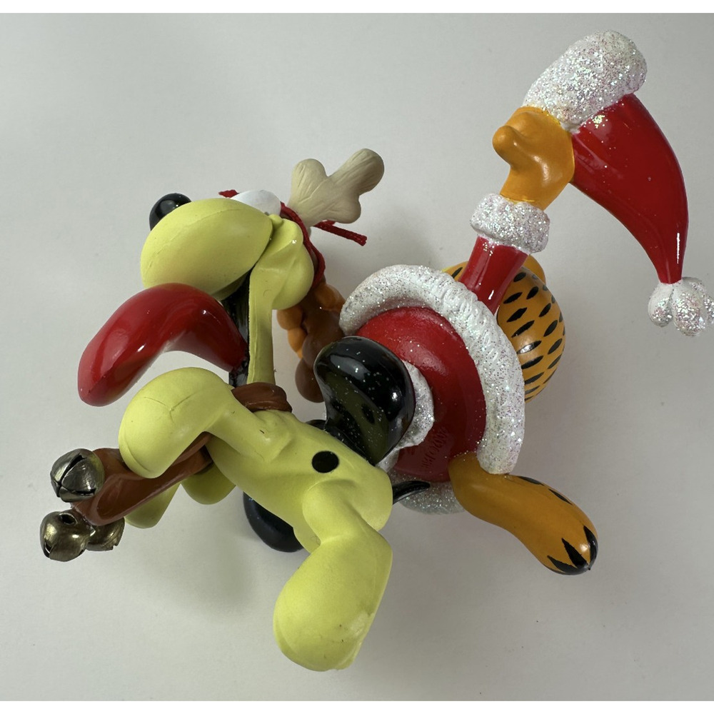 Garfield Carlton Cards Heirloom 113 Reins Again w/Ode Ornament Christmas Holiday - Picture 8 of 11